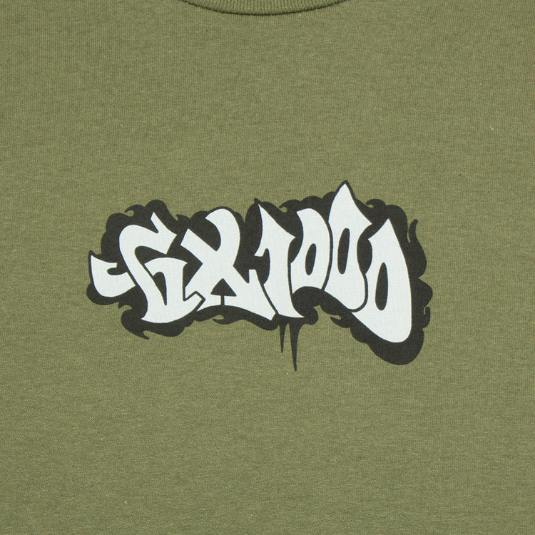 GX1000 | Throwie T-Shirt Color : Military Green