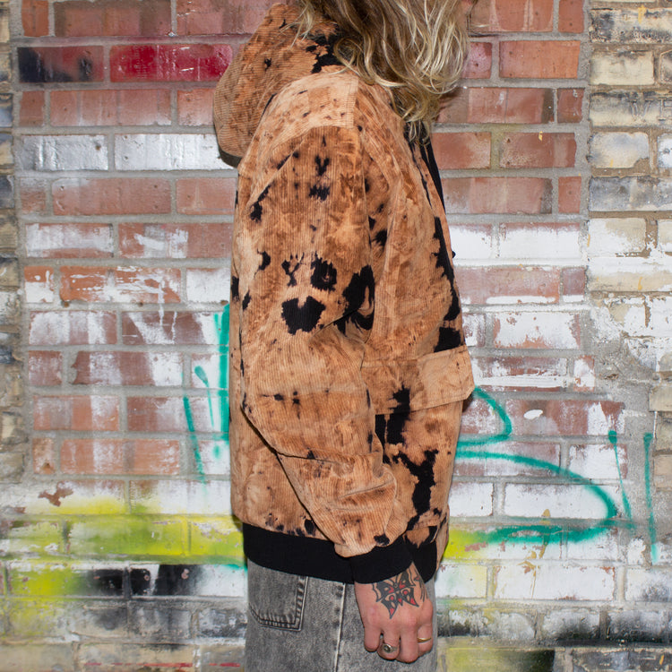 GX1000 | Bleached Work Coat Color : Bleached Materials : Bleached 8 Wale Corduroy