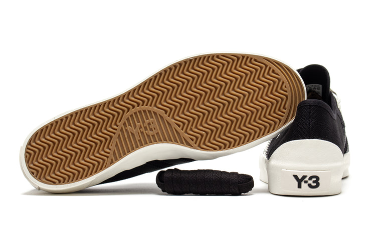 Adidas - Y-3 Nisi Lo
Style # KH9321
Color : Black / Black / Off White