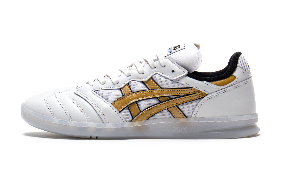 Asics Skateboarding - Leggerezza FB
Style # 1201B058.100
Color : White / Pure Gold