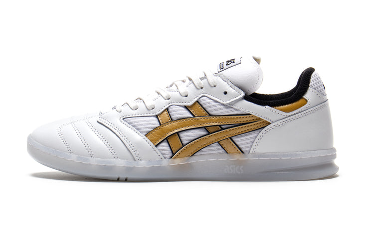 Asics Skateboarding - Leggerezza FB
Style # 1201B058.100
Color : White / Pure Gold