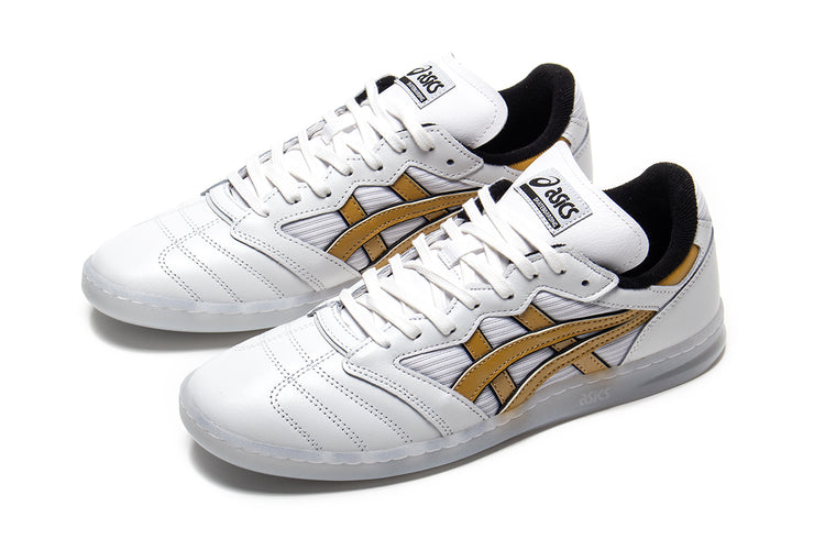 Asics Skateboarding - Leggerezza FB
Style # 1201B058.100
Color : White / Pure Gold