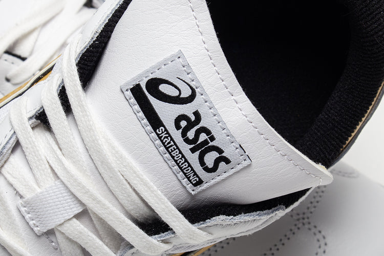 Asics Skateboarding - Leggerezza FB
Style # 1201B058.100
Color : White / Pure Gold