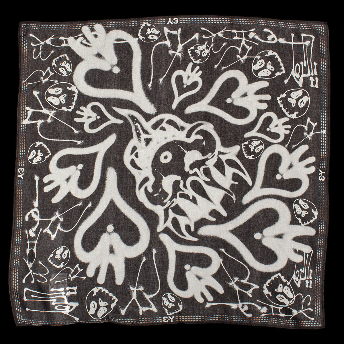 Adidas - Y-3 Chito Bandana
Style # KZ1265
Color : Black