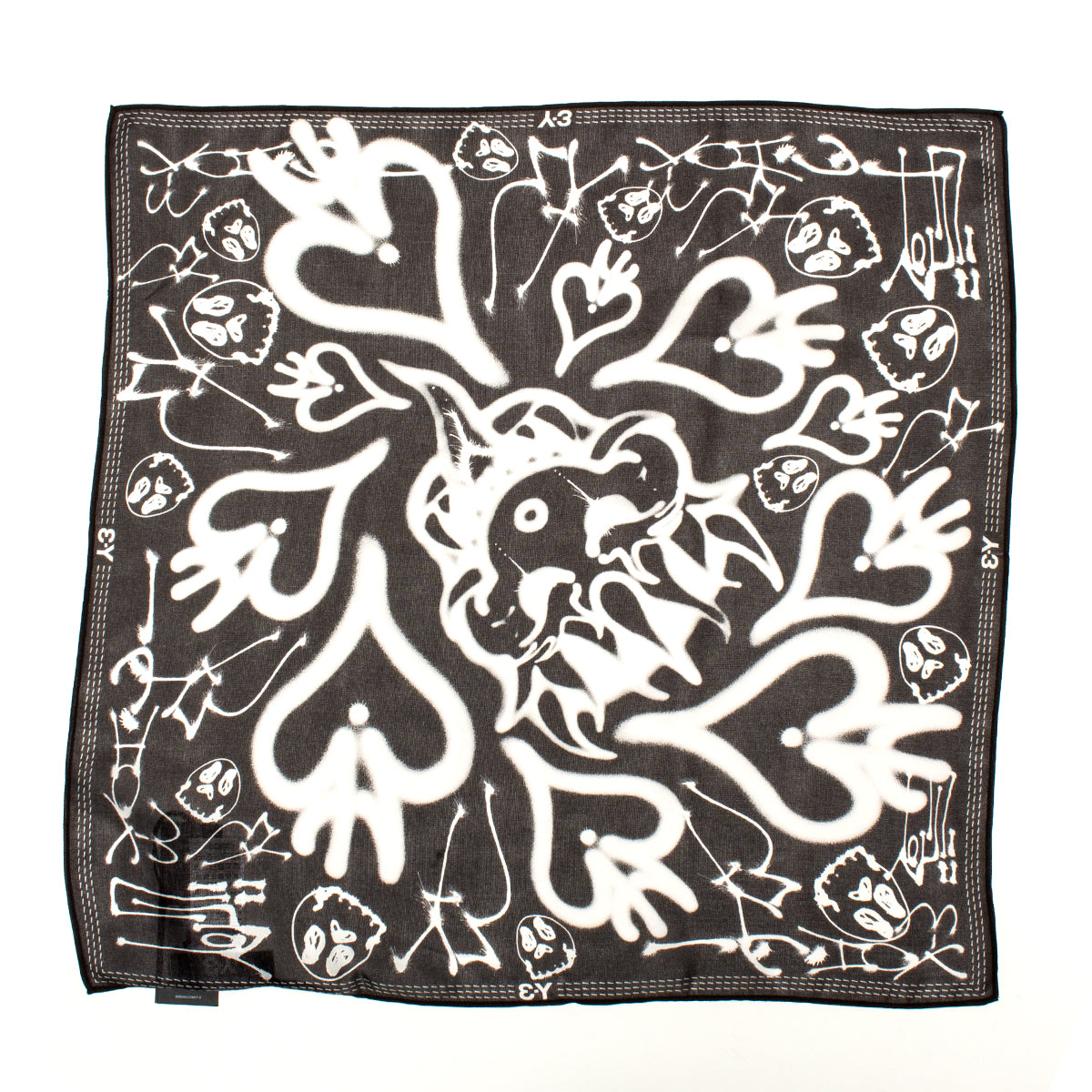 Adidas - Y-3 Chito Bandana
Style # KZ1265
Color : Black