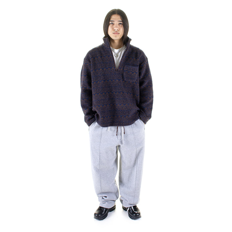 Zip Mock Neck