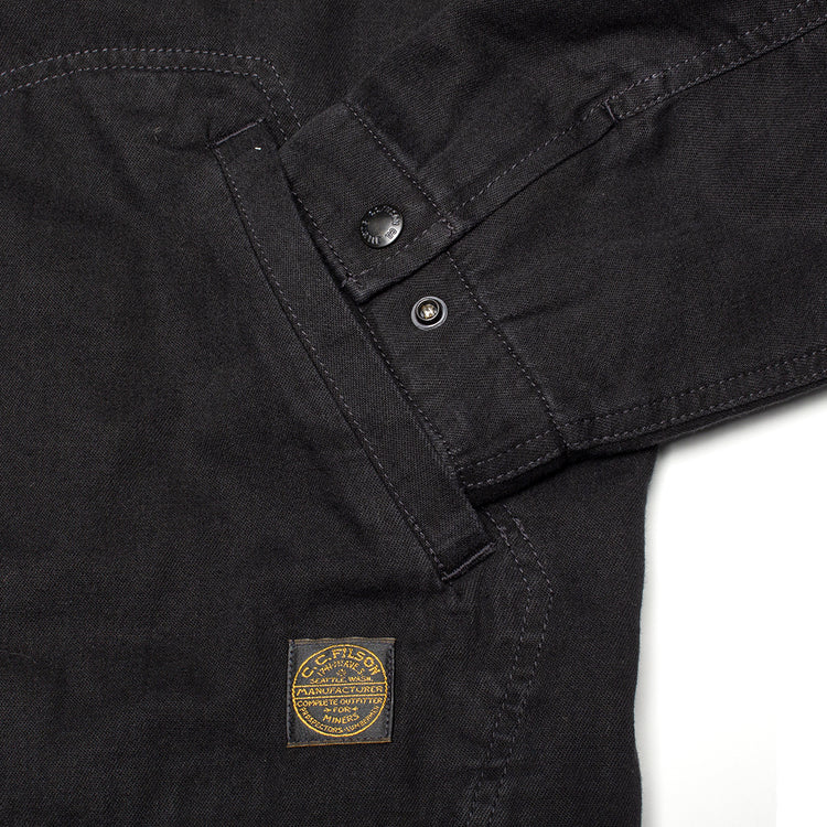 Filson - Denim Tacoma Jacket
Style # F1420485237
Color : Rinsed Black