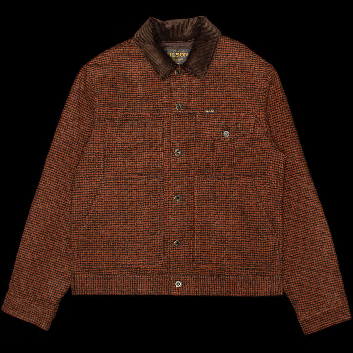Filson - Spokane Insulated Short Cruiser
Style # F1420299337
Color : Merlot / Black Plaid