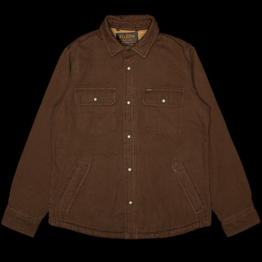 Filson - Fleece Lined Jac-Shirt
Style # F1420172089
Color : Dark Brown&nbsp;