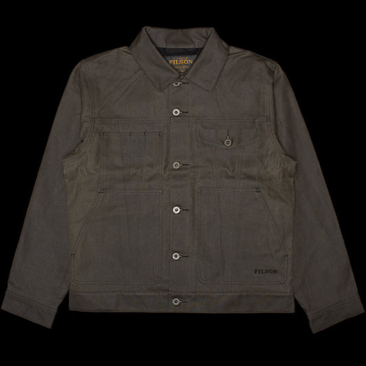 Filson - Tin Cloth Short Lined Cruiser Jacket
Style # F1420232828
Color : Beluga