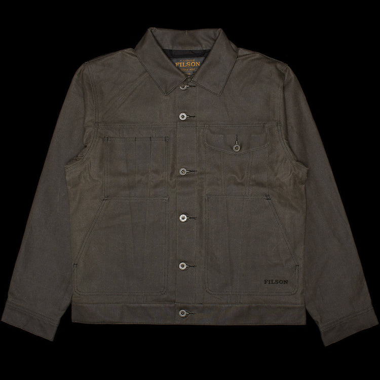 Filson - Tin Cloth Short Lined Cruiser Jacket
Style # F1420232828
Color : Beluga