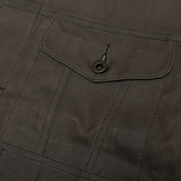 Filson - Tin Cloth Short Lined Cruiser Jacket
Style # F1420232828
Color : Beluga