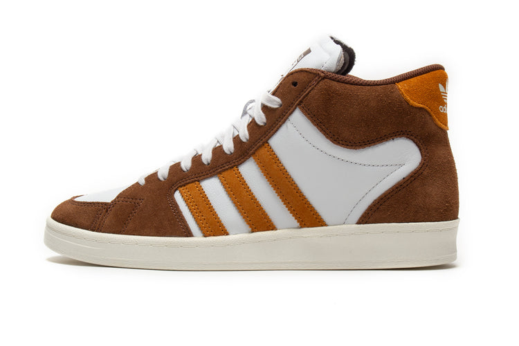 Adidas - Superskate
Style # JP8608
Color : Brown / Rustic Orange / Crystal White