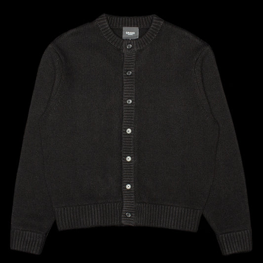 Grand Collection - Wool Cardigan
Color : Black&nbsp;