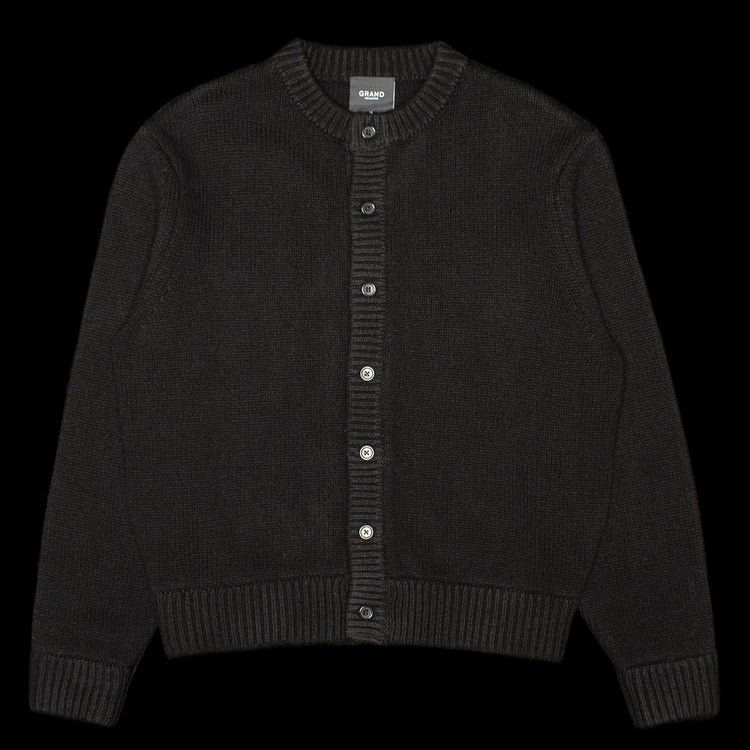 Grand Collection - Wool Cardigan
Color : Black&nbsp;