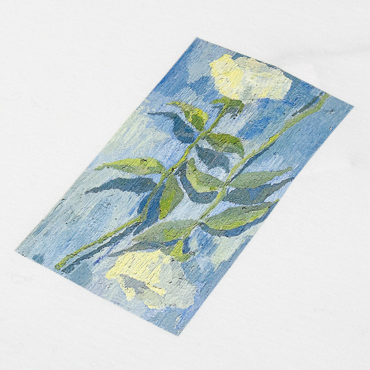 Grand Collection - White Roses T-Shirt

Color : White