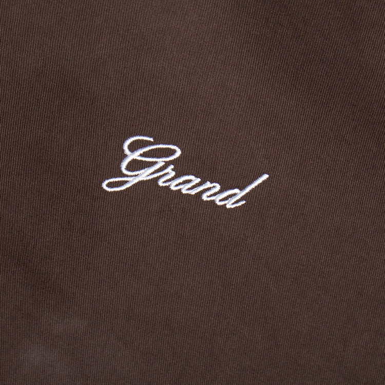Grand Collection - Quarter Zip Jacket
Color : Espresso