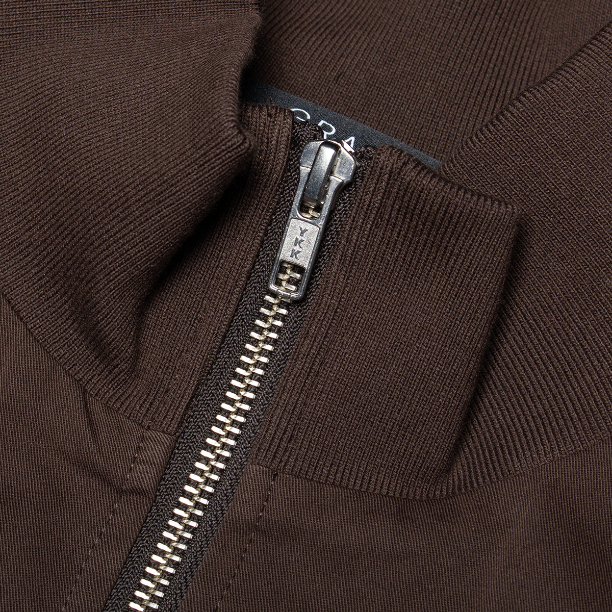 Grand Collection - Quarter Zip Jacket
Color : Espresso