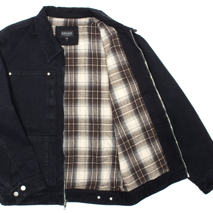 Grand Collection - Connor Work Jacket
Color : Black