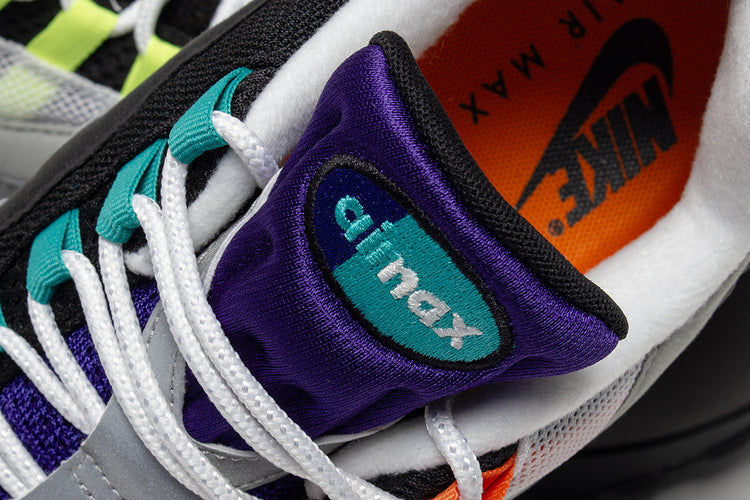 Nike - Air Max 95 Big Bubble
Style # IM2211-001
Color : Black / Volt / White