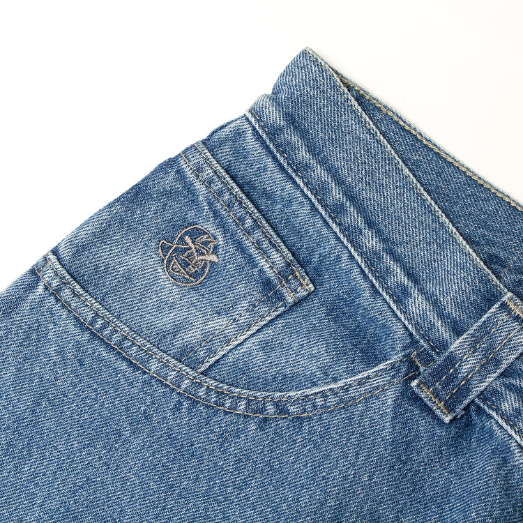 Polar Skate Co. | '93! Denim Pants
Color : Mid Blue