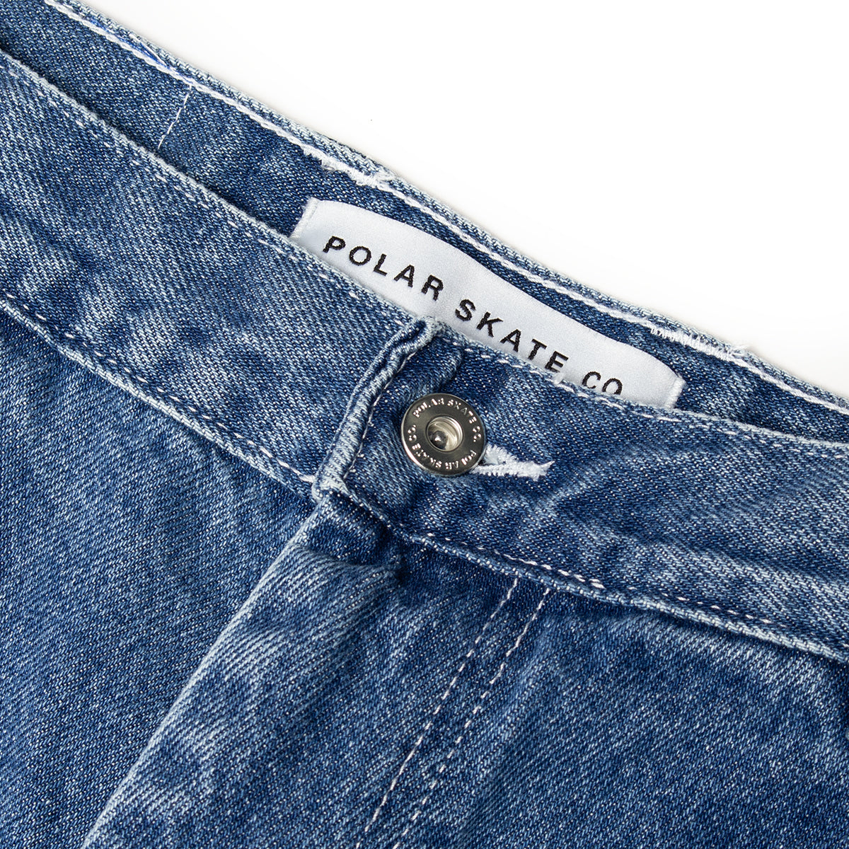 Polar Skate Co. | Big Boy Work Pants
Color : Blue Wash