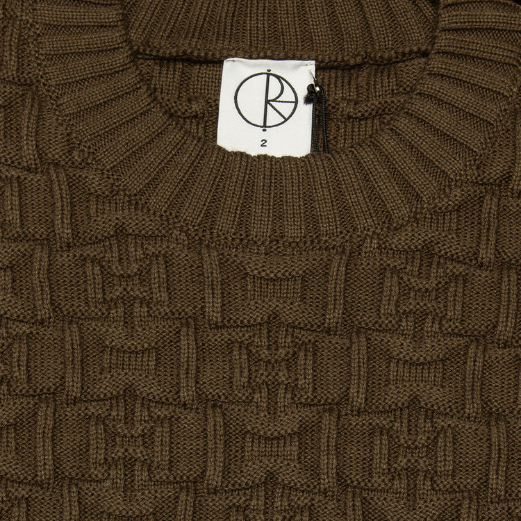 Polar Skate Co. | Alex Sweater
Color : Brown