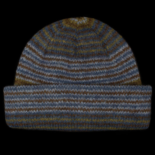 Polar Skate Co. | George Beanie
Color : Blue / Green Stripe