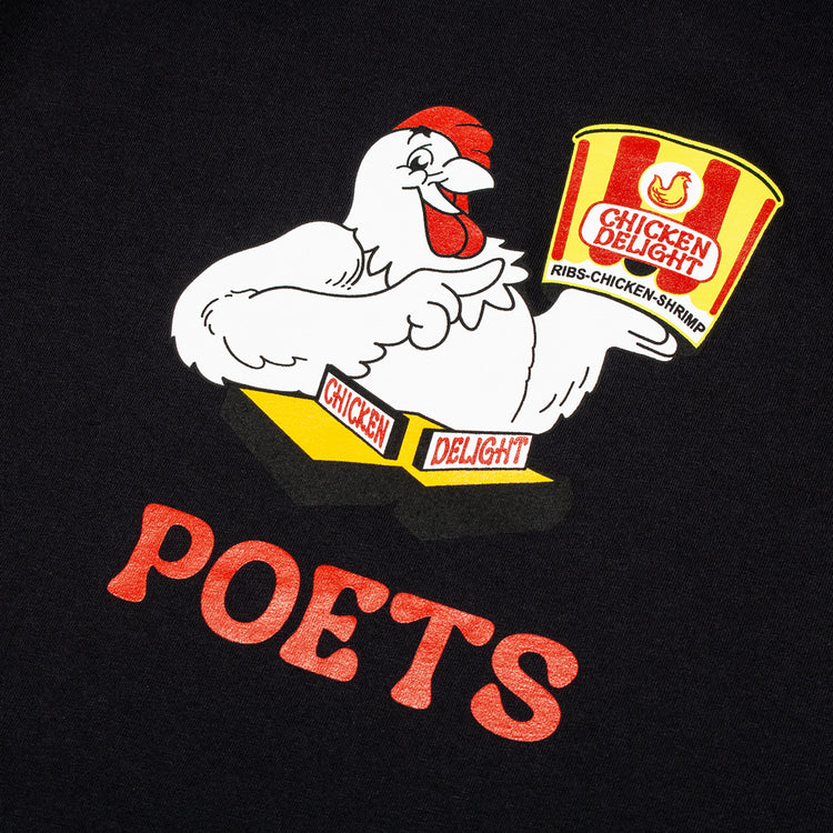 Poets - Delight T-Shirt
Color : Black