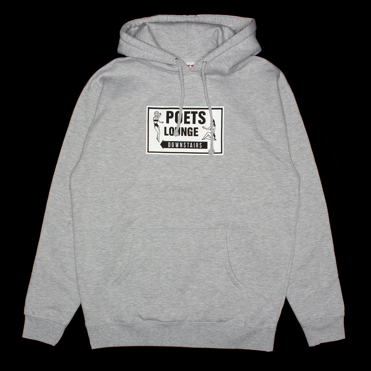 Poets - Lounge Hoodie
Color : Heather Grey