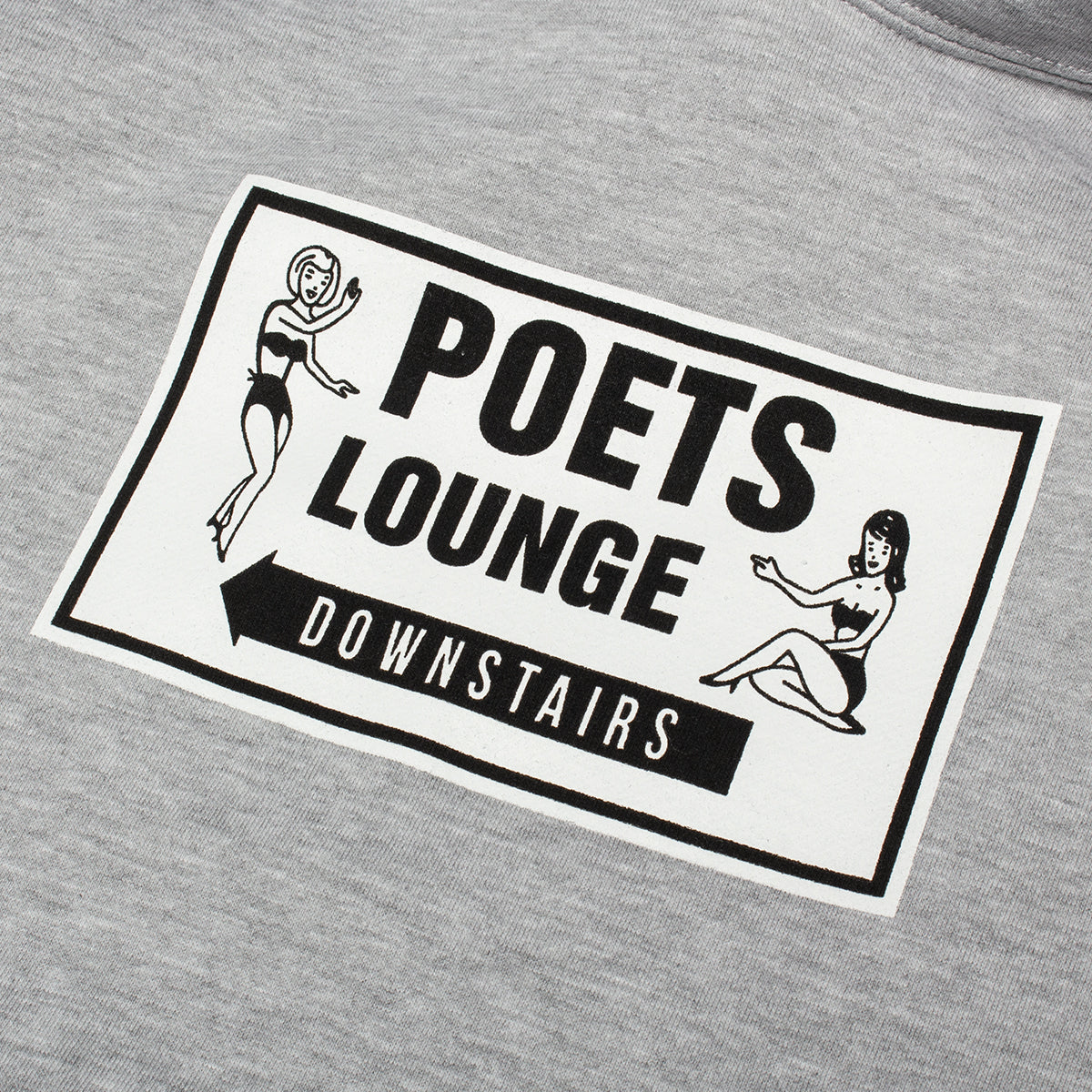 Poets - Lounge Hoodie
Color : Heather Grey