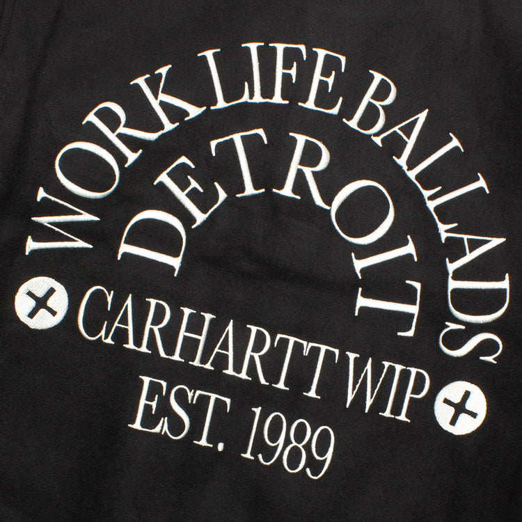 Carhartt WIP | Work Varsity Bomber Style # I032435-89 Color : Black
