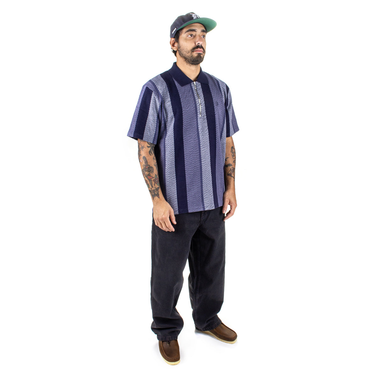 Polar Skate Co. | Jacques Polo Shirt
Color : Blue