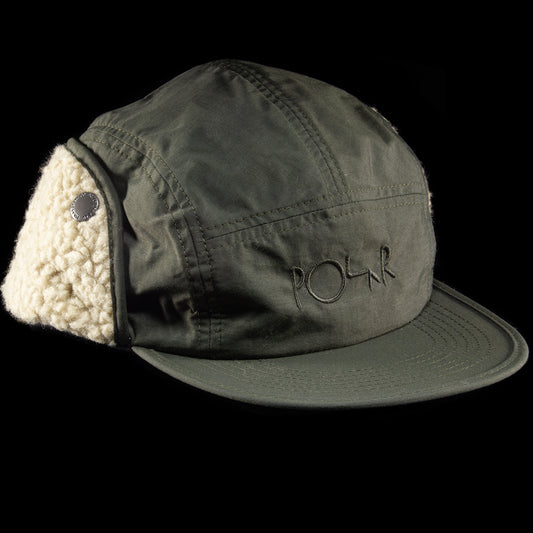 Polar Skate Co. | Vilde Flap Cap
Color : Army Green