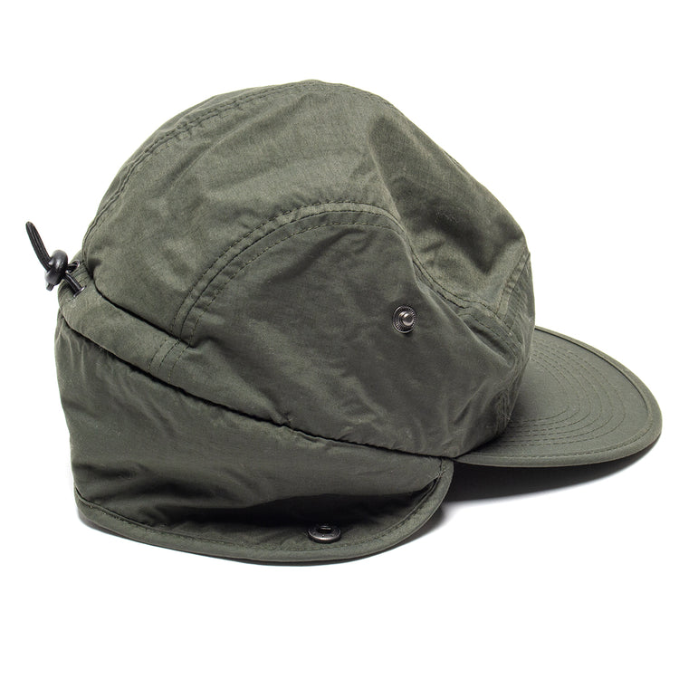 Polar Skate Co. | Vilde Flap Cap
Color : Army Green