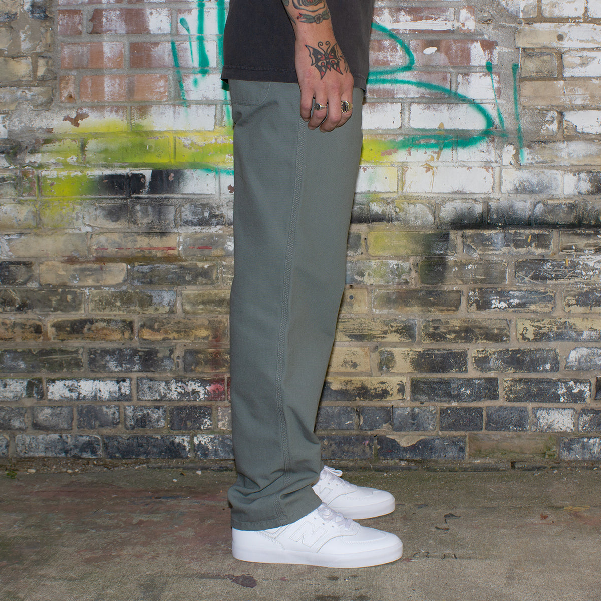 Carhartt WIP | Simple Pant Style # I031220-1ND Color : Smoke Green