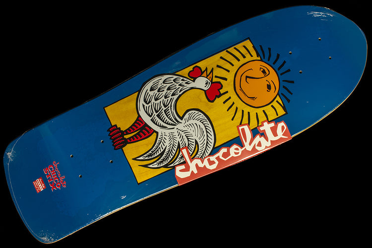 Chocolate - Retro Deck
Width : 9.75"
Wheelbase : 15.35"
Length : 30.22"
Chico Brenes 