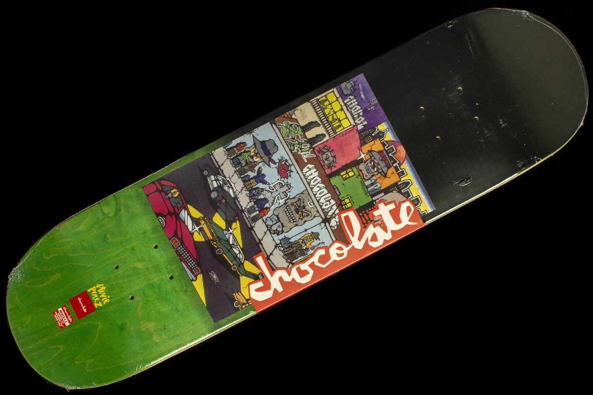 Chocolate - Fiendin' Deck
Width : 8.4"
Wheelbase : 14"
Length : 31.5"
Stevie Perez