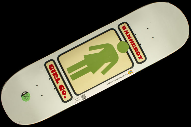 Girl - Hypno Girl Deck
Width : 8.5"
Wheelbase : 14.25"
Length : 32"
Simon Bannerot