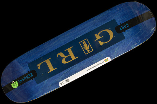 Girl - Serif Deck
Width : 8.5"
Wheelbase : 14.25"
Length : 31.75"
Cory Kennedy