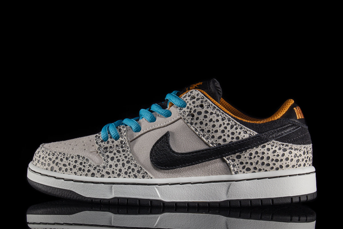 Nike SB | Dunk Low Pro Style # HF7841-001 Color : Phantom / Black / Monarch