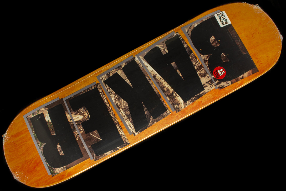 Baker - Big Buck Logo Deck
Size : 8.5"
Wheelbase : 14.5"
Length : 32"
Mellow concave
Riley Hawk pro model