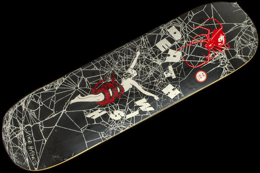 Deathwish - Entangled Deck
Size : 8.25"
Wheelbase : 14.25"
Length : 31.5"
Jake Hayes