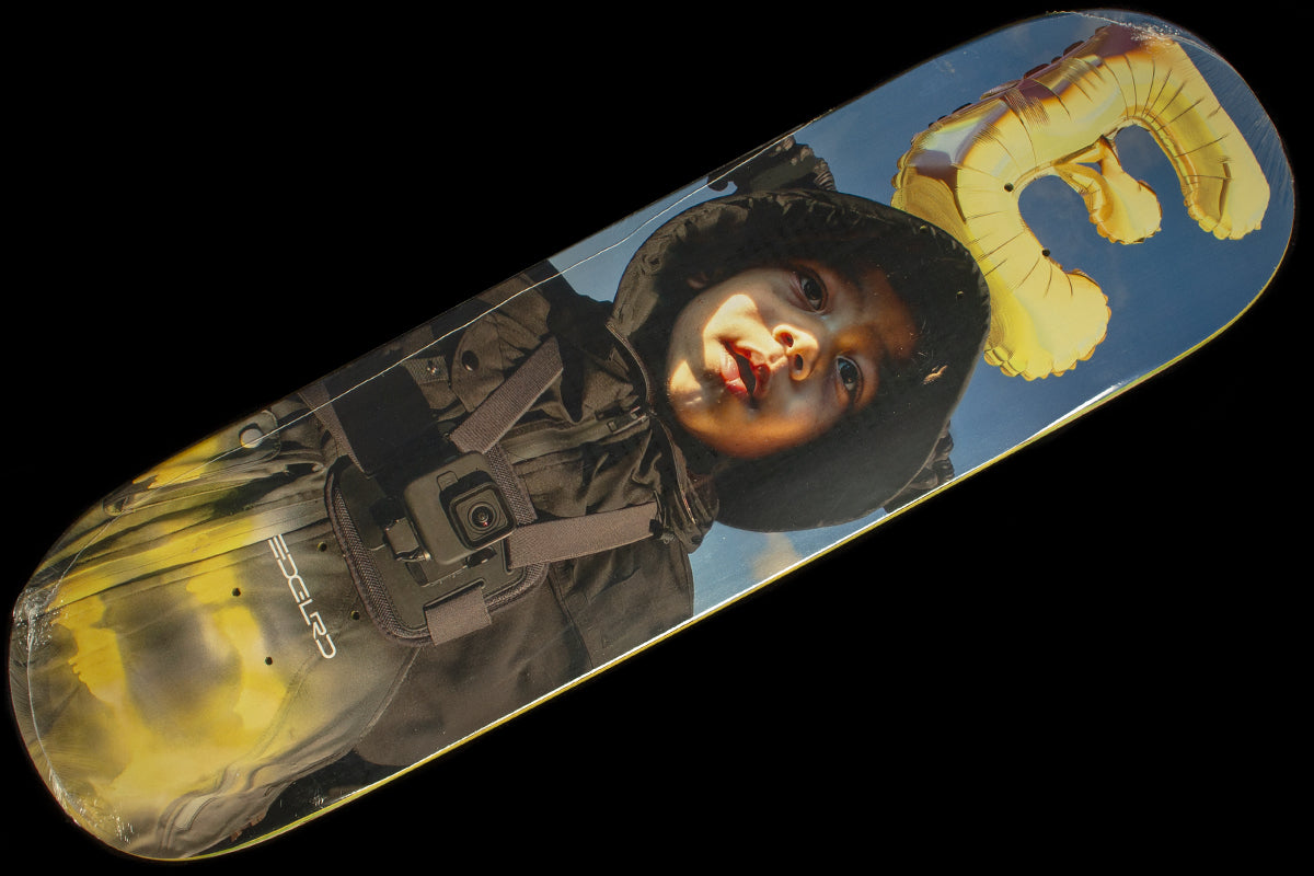 Edglrd - Baby Invasion Deck&nbsp;
Sizes : 8.25", 8.38" &amp; 8.5"
Wheelbase : 14.13 (8.25), 14.25" (8.38) &amp; 14.5" (8.5)
Length : 31.18" (8.25), 32.10" (8.38) &amp; 32.12"
Elijah Odom pro model