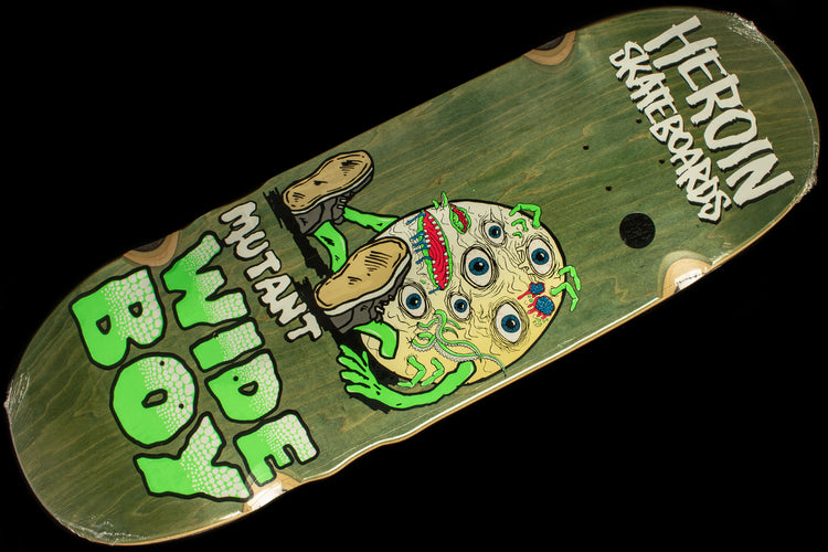 Heroin - Mutant Wide Boy Deck
Color : Green