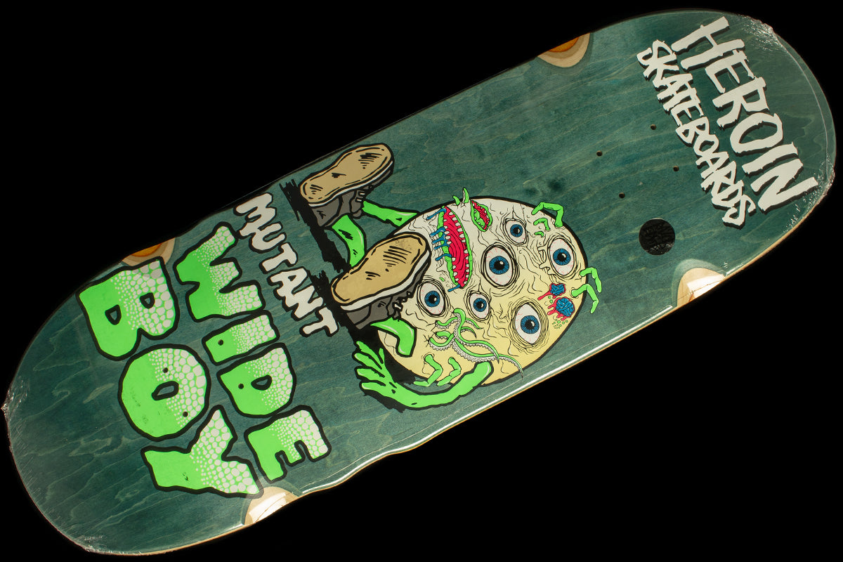 Heroin - Mutant Wide Boy Deck
Color : Teal