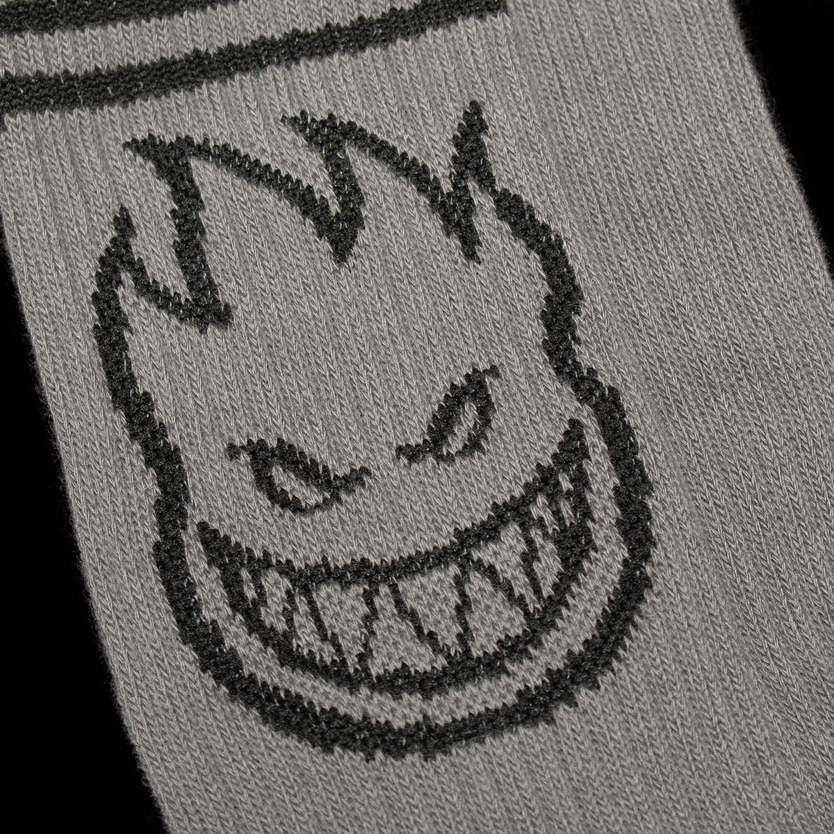 Spitfire - Bighead Sock
Color : Charcoal / Black