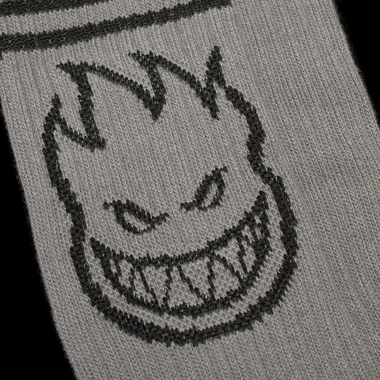 Spitfire - Bighead Sock
Color : Charcoal / Black