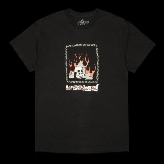 Krooked | Chain Frame T-Shirt Color : Black / Multi