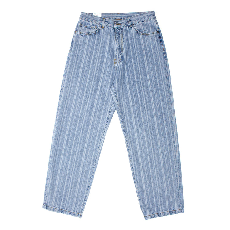 Carhartt WIP - Rylan Pant
Style # I035562-32H
Color : Striped Blue (Stone Bleached)